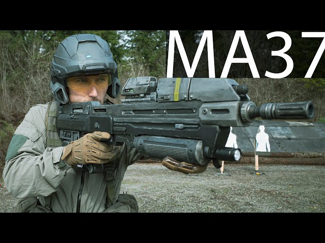 the ma37 assault rifle (standard unsc rifle